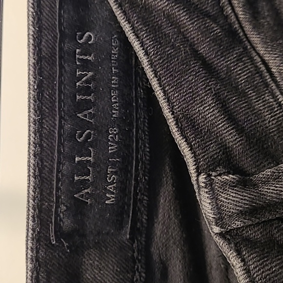 EUC All Saints s.28 Mast jeans - Picture 2 of 9